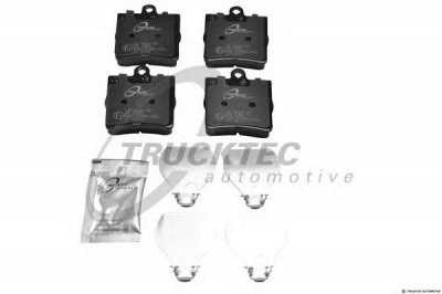TRUCKTEC AUTOMOTIVE 0235107 -  Комплект тормозных колодок, дисковый тормоз